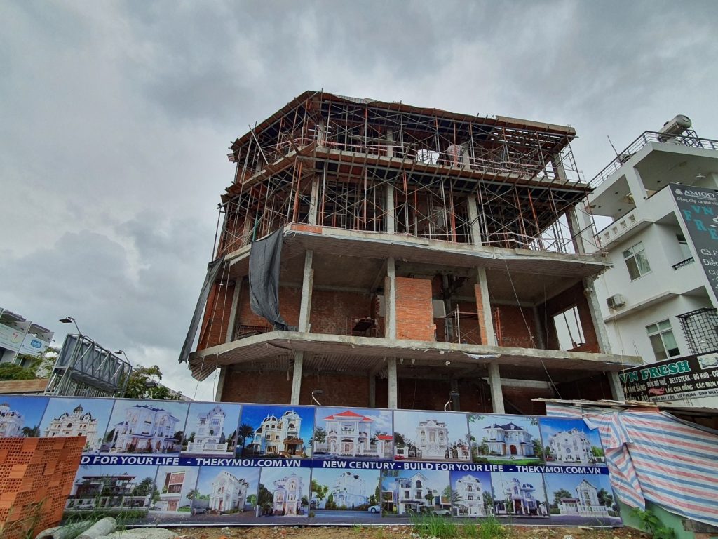 Dự án Địa điểm Diện tích : Nhà chị Tuyền : KDC Phi Long 5, Bình Chánh, HCM : 75 m2